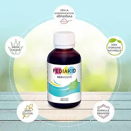 Сироп для зняття підвищеної збудливості та нервозності Pediakid Nervosite 125 мл - мініатюра 3