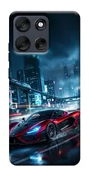TPU чохол Demsky Red sport car для Motorola Moto G56 5G