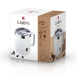 Термокружка Bergner Coffee & tea lovers 350 мл (BG-37788-WH) - мініатюра 5