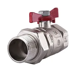 Кран кульовий прямий з американкою Arco 1 1/4″ Sena 154106 - мініатюра 2