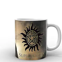 Кухоль GeekLand Supernatural Кастіель SN.02.049 330 мл білий - мініатюра 3
