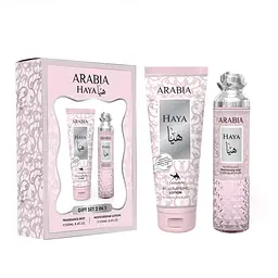 Подарунковий парфумований набір жіночий Le Chameau Arabia Haya bodymist 250 мл + лосьйон для тіла 250 мл (MM36014) - мініатюра 2