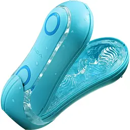 Мастурбатор Tenga Flip Orb - Ocean Blue, з можливістю зміни тиску та стимулювальними кульками всередині - мініатюра 3