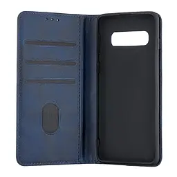 Чохол-книжка Premium Samsung S10 (G973) Dark Blue - мініатюра 2