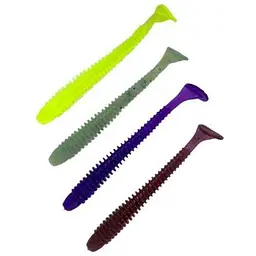 Силіконова приманка HARPOON "Swing Impakt" 3" mix 1 (4шт/уп) плаваюча