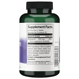 Магній таурат Swanson Magnesium Taurate 100 mg 120 капсул - мініатюра 2