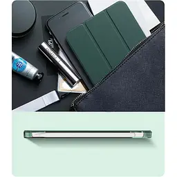 Чохол-книжка BeCover Tri Fold Hard для Apple iPad Mini 7 2024 Dark Green (712451) - мініатюра 5