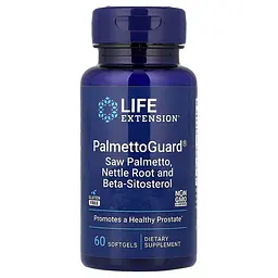 Екстракт сероної Life Extension PalmettoGuard, 60 капсул