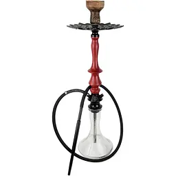 Кальян KARMA HOOKAH 3.2 Red (Craft Neon) - мініатюра 2