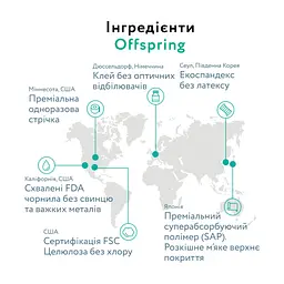 Підгузки Offspring трусики Розмір L (9-14 кг) 36 шт, Ліс (9355465009091) (DP-OI-FAP-L36P-FRT) - мініатюра 6