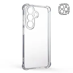 Прозрачный чехол для Samsung Galaxy S26 5G с защитой камеры и усиленными бортами, тонкий, силиконовый, бесцветный, ударопрочный, противоударный бампер с закрытой камерой, ArmorStandart (ARM88752) - мініатюра 2