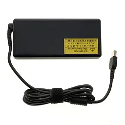 Блок живлення для ноутбука Lenovo 20V, 6A, 120W, USB+pin (Square 5 Pin DC Plug), black (00PC727) (без кабеля!)