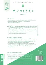 Momente B1.1 Arbeitsbuch plus interaktive Version - мініатюра 2