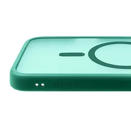 Чехол для Apple iPhone 17 Pro Max, Lush MagCase, зеленый, противоударная панель-накладка из TPU и PC, полупрозрачный чехол с MagSafe (с магнитом), с защитой камеры, поддержка беспроводной зарядки, защита всего корпуса, ArmorStandart (ARM87500) - мініатюра 5