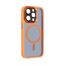Чехол для Apple iPhone 15 Pro, Unit MagSafe SE, оранжевый, с защитой камеры, магсейф, противоударный, магнитный, панель-накладка с MagSafe, с поддержкой беспроводной зарядки, TPU+PC, защита всего корпуса, ударопрочный, ArmorStandart (ARM75371) - мініатюра 2