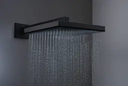 Верхній душ Hansgrohe Pulsify E 260 1jet EcoSmart matt black 24331670 - мініатюра 2
