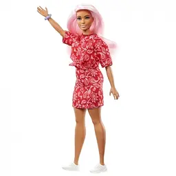 Лялька Barbie Модниця у червоній сукні (GHW65) - мініатюра 2
