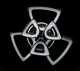 Стельова LED люстра з димерним пультом і підсвічуванням Splendid-Ray 30-3976-79 - мініатюра 4