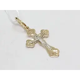 Золотий хрестик Tango. Розп'яття Христа. 230026 - мініатюра 2