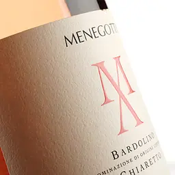 Вино Menegotti Bardolino Chiaretto DOC рожеве сухе 0.75 л  - мініатюра 3