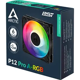 Вентилятор Arctic P12 Pro A-RGB (ACFAN00309A) Black - мініатюра 8