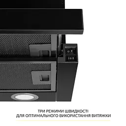 Витяжка телескопічна WEILOR WT 65 FBL - мініатюра 6