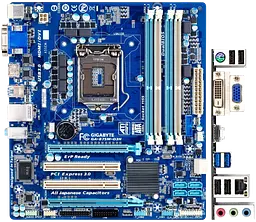 Материнська плата Gigabyte GA-B75M-D3H LGA 1155 (GA-B75M-D3H) Б/В