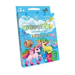 Настільна гра Danko Toys ФортУно Cute Unicorns Різнокольоровий (SR-113-N-655) - мініатюра 2