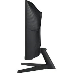 Монітор вигнутий 27" Samsung Odyssey Gaming G55C, Black, VA, 2560x1440 (16:9), 1 мс, 165 Гц, 300 кд/м², 2500:1, 1000R, 178°/178°, HDMI/DP, VESA 75x75, AMD FreeSync (LS27CG550EIXUA) - мініатюра 6