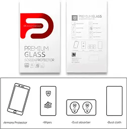 Захисне скло ArmorStandart Full Glue для Oppo А15/A15s Black [ARM58385] [80921] - мініатюра 4