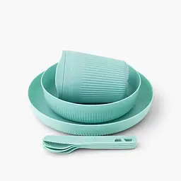 Набір посуду Sea To Summit Passage Dinnerware Sett 1P 7 предметів Aqua Sea Blue (1033-STS ACK037051-120219) - мініатюра 3
