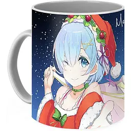 Кухоль GeekLand Re:Zero. Життя з нуля в альтернативному світі санта Рем RZ.02.01 330 мл різнобарвний - мініатюра 3