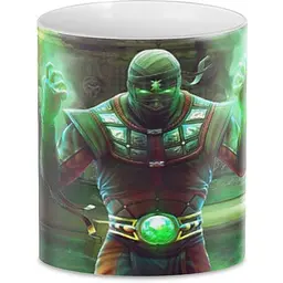 Кухоль GeekLand Mortal Kombat Мортал Комбат ермак MK.02.09 330 мл білий - мініатюра 3