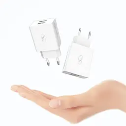 Зарядний пристрій SkyDolphin SC30 (2USB, 2.1A) White (SDMZP-000111) - мініатюра 3