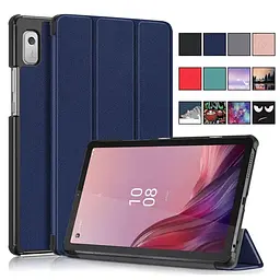 Чохол-книжка BeCover Smart Case для Lenovo Tab M9 TB-310 9" Deep Blue (709222) - мініатюра 4