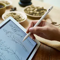Стилус HOCO GM112 Intelligent anti-lost active capacitive pen with digital display pad dedicated White - мініатюра 9