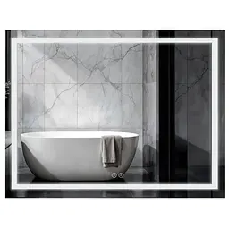 Дзеркало Qtap Mideya (MI1) прямокутне з LED-підсвічуванням Touch QT2078NCF07050W