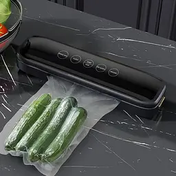 Кухонний вакуумний пакувальник Vacuum sealer Model 10 / Вакууматор для продуктів / Кухонний вакууматор 33х8, 5х6 см від мережі - мініатюра 3