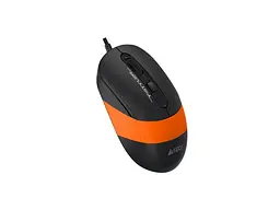 Миша A4Tech FM10 Black/Orange USB - мініатюра 2
