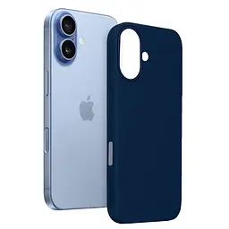 Чохол MAKE Apple iPhone 17 Silicone Deep Blue - мініатюра 3