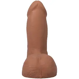 Фалоімітатор Doc Johnson The Realistic Cock ULTRASKYN 5 дюймів Caramel - мініатюра 4