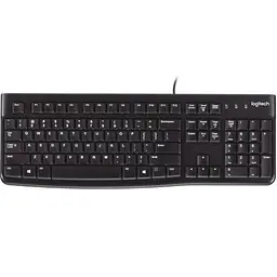 Клавіатура Logitech K120, UA, USB, OEM, чорна