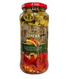 Athena Перец халапеньо микс, 580 г