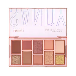 Набір тіней для повік LN Professional Multi-Finish Eyeshadow Palette, відтінок 401, 10 г - мініатюра 2