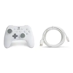 PowerA Wired Controller для Nintendo Switch (White) - мініатюра 4