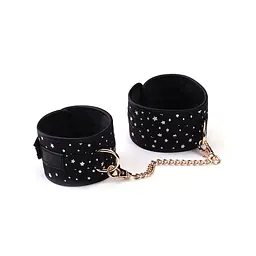 Набір Liebe Seele Stary Nights 7pcs Bondage Kit, фіксатори, нашийник з повідцем, кляп, флогер, маска - мініатюра 2