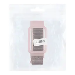 Ремінець Universal Nylon Samsung Galaxy Fit 3 Pink Sand (35304_3345784) - мініатюра 3