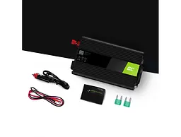 Перетворювач напруги інвертор Green Cell 12V на 230V 300W/600W Чистий синус (INV05DE) - мініатюра 3