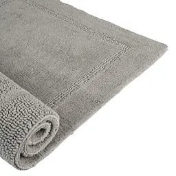 Килимок для ванної кімнати МВМ My Home Лиман 90х60 см сірий (BM-02 M GRAY) - мініатюра 3