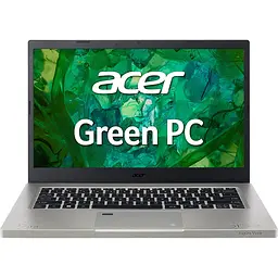 Ноутбук ACER Aspire Vero AV14-52P-742R, Intel Core i7-1355U до 5 ГГц, 14" Full HD, 16 ГБ, SSD 1 ТБ, графіка Intel Iris Xe, Windows 11 Home, колір сірий